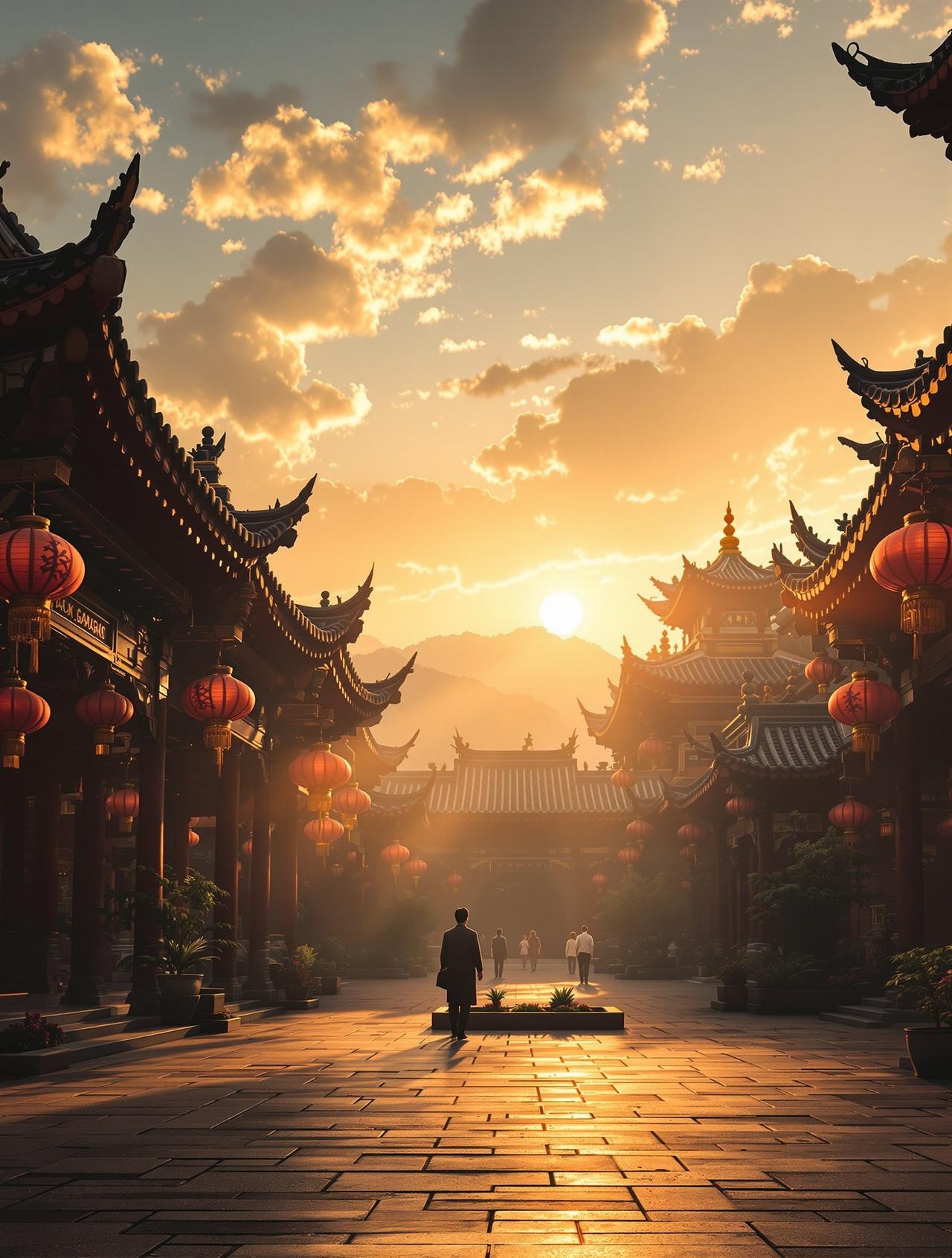 国产高清在线作品《长安夜未央》海报